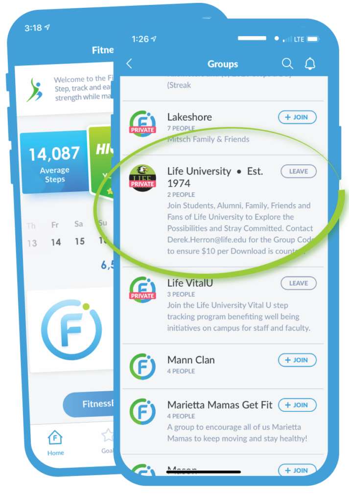 Life University FitnessBank